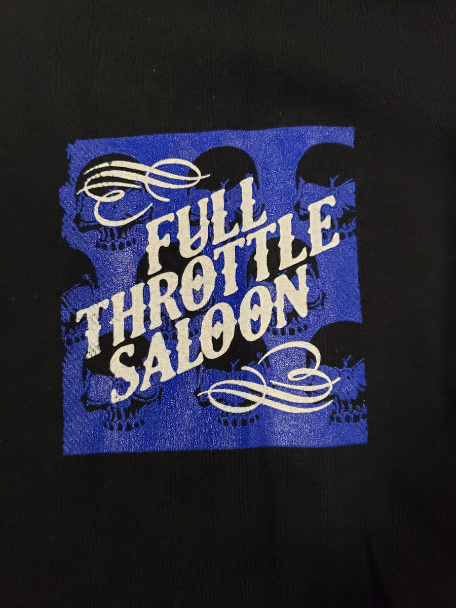 T-shirt Femme Full Throttle Saloon Blanc - Taille L - Neuf Sans étiquette - Style Sturgis