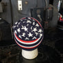 25th Anniversary Beanie - red, white, and blue knit cap