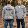 Full Throttle Sturgis Quarter-Zip Sweatshirt – Gray