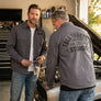 Full Throttle Speed Shop Work Jacket – Gray