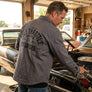 Full Throttle Speed Shop Work Jacket – Gray