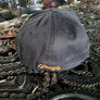 FTS Logo fitted hat - black with orange