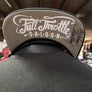 FTS Black flatbill snapback hat with white embroidery - Autographed by Michael Ballard