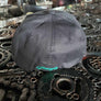 FTS Logo fitted hat - black with green