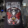 FTS Ladies Libertywear FT7588 - Women's "Welcome to the Jungle" tank top with lace back - black