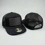Full Throttle Rubber Stamp Black Trucker Hat