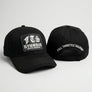 Full Throttle FTS Black Patch Hat – Black