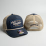 Full Throttle Est. 2000 Navy & Stone Trucker Hat