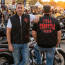 Full Throttle Quilted Ride Vest – Black & Red