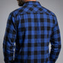 Full Throttle Heritage Patch Buffalo Plaid Flannel – Blue & Black