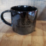 Metallic Graphite Black Coffee Cup
