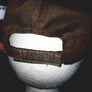 Cap - FTS brown "sealskin" velcro back cap