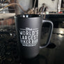 Black "Screaming Eagle" Coffee Cup