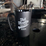 Black "Screaming Eagle" Coffee Cup