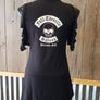 FTS Ladies Libertywear FT7672 - "Destiny" Women's black cold-shoulder short sleeved top with "sliced" sleeves