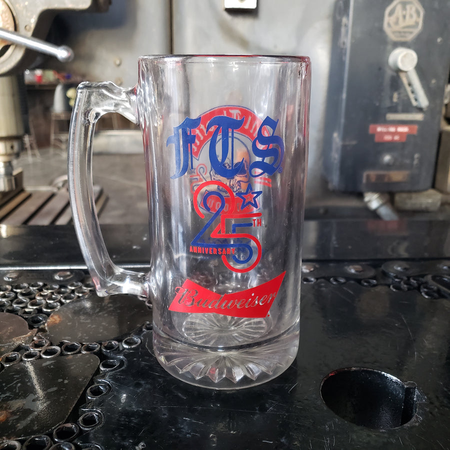 25th Anniversary 25 oz. Glass Stein