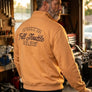 Full Throttle Sturgis Quarter-Zip Sweatshirt – Brown