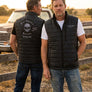 Full Throttle Rocker Quilted Ride Vest – Black