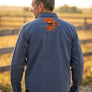 Full Throttle Rocker Denim Work Shirt – Blue