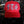 FTS Red flatbill snapback hat with silver gray embroidery
