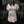 FTS Ladies Libertywear FT7521 - Women's "Pink Crystal Wash" pink tie-dye style short sleeved top with black lace back