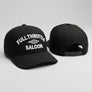Full Throttle Sturgis Puff Embroidered Snapback Hat – Black & White