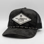 Full Throttle Rocker Black Camo Trucker Hat