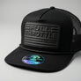 Full Throttle Rubber Stamp Black Trucker Hat