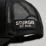 Full Throttle Rubber Stamp Black Trucker Hat