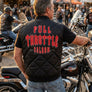 Full Throttle Quilted Ride Vest – Black & Red