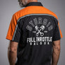 Full Throttle Piston Garage Shirt – Black & Orange