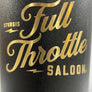 Full Throttle Sturgis 32 oz Double Pint Tumbler – Black & Gold
