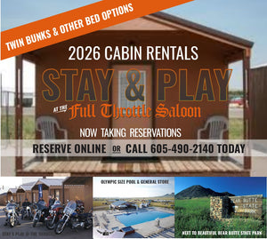 2026 Rally - Cabin Reservation - Bunk Beds & Other Options