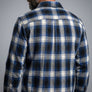 Full Throttle FTS Plaid Flannel – Navy, White & Gray