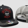 Full Throttle Rocker Trucker Hat – Black & Gray