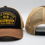 Full Throttle Sturgis Racing Trucker Hat – Black & Tan