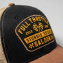 Full Throttle Sturgis Racing Trucker Hat – Black & Tan