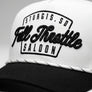 Full Throttle Sturgis Performance Golf Hat – White & Black