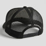 Full Throttle Retro Trucker Hat – White & Black