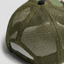 Full Throttle Camo Trucker Hat – Olive Green