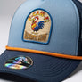 Full Throttle F-CAW-F Trucker Hat – Blue & Navy
