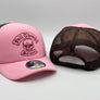 Full Throttle Rocker Trucker Hat – Pink & Brown