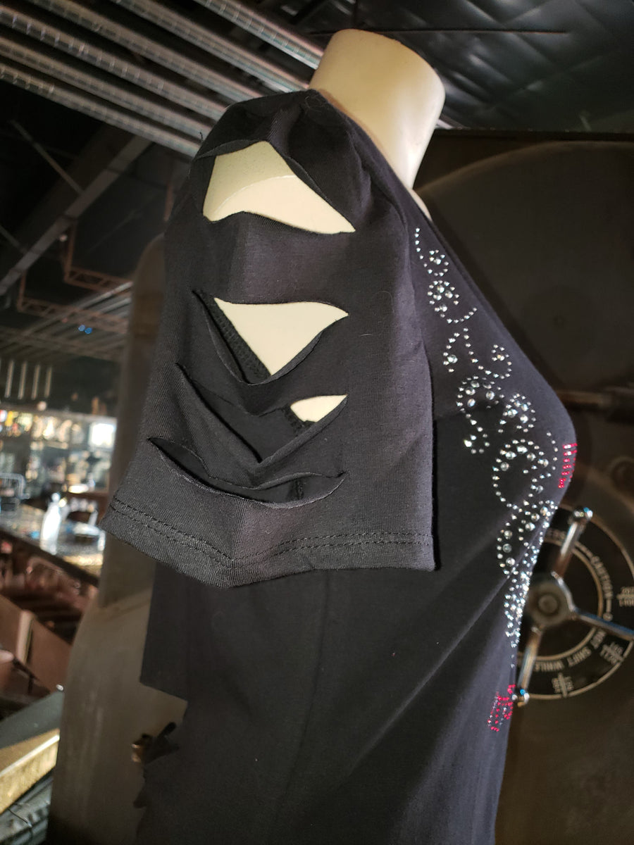 FTS Ladies Libertywear FT7147 - Women's "Shine Like Glass" short sleeve top