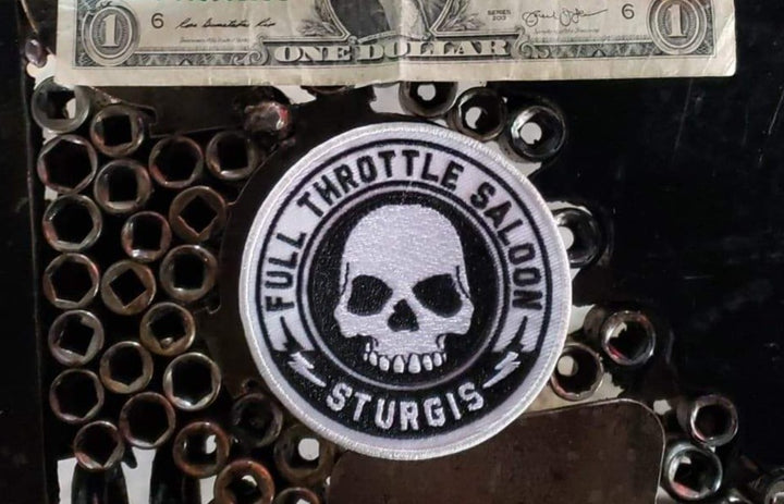 Patch 28 - Full Throttle Saloon 2 7/8" alternate logo patch