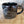 Metallic Graphite Black Coffee Cup