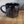 Metallic Graphite Black Coffee Cup