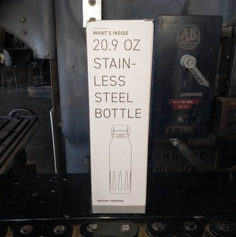 20.9 oz H2go Cerro Stainless Steel Bottle