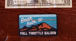 Patch 10 - Full Throttle Saloon 3.5 x 2.5 Turquoise Bear Butte FTS patch