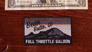 Patch 09 - Full Throttle Saloon 3.5 x 2.5 Gray Bear Butte FTS patch