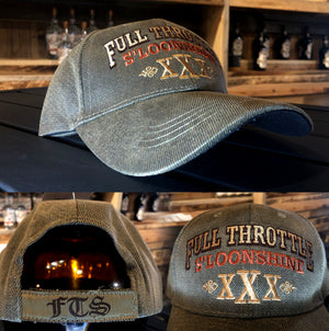 FTS XXX hat - stone variant - Autographed by Michael Ballard